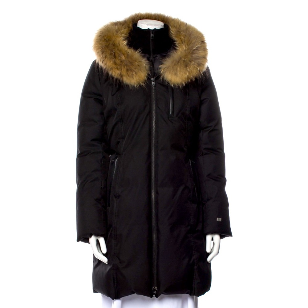 Soia & Kyo Christy Natural Fur Brushed Down Coat